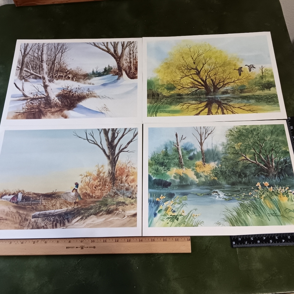 1976 Four Season Nature Prints